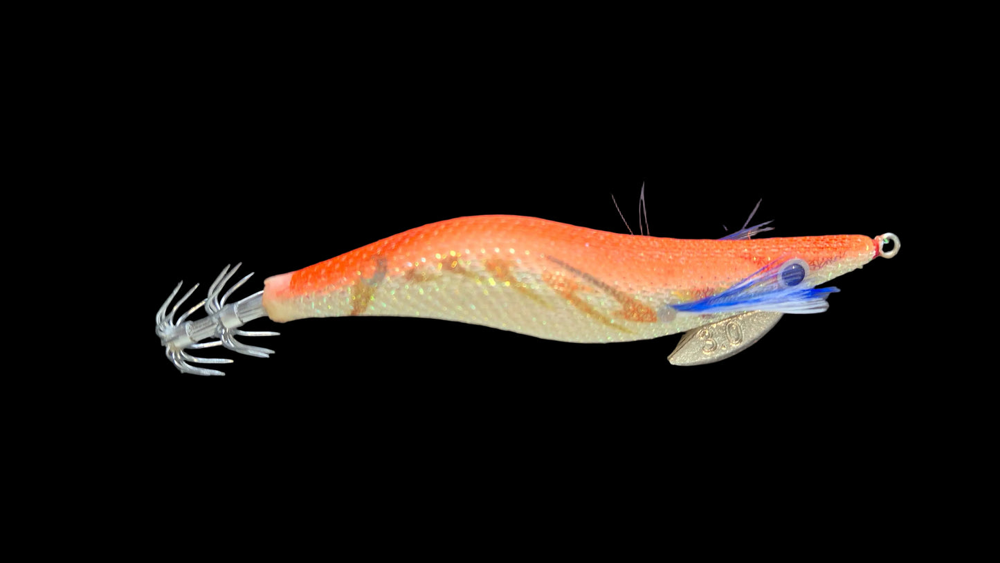 Megapro Squid Jig Egi SJ-P 3.0C – Multi-Color Squid Lure