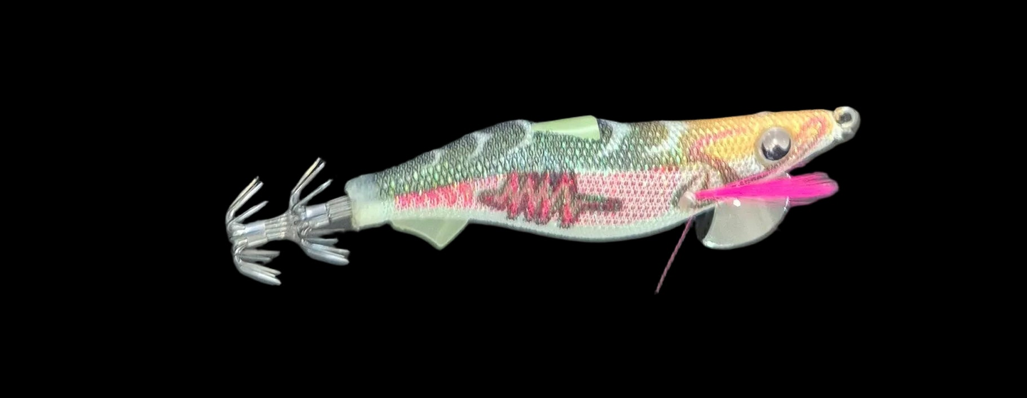 Megapro SJ-Beat 2.5 UV – Egi Squid Jig | Blue, Pink, Orange, Green