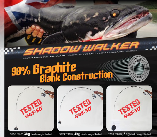 Lemax Shadow Walk 120MH2 Casting Rod