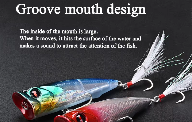 Lutac 72mm 10g Popper Lure