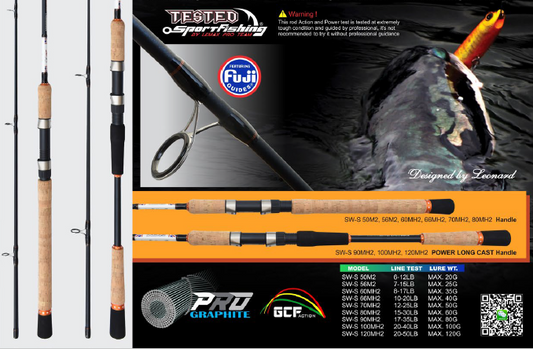 Lemax Shadow Walk 100MH2 Jigging Rod