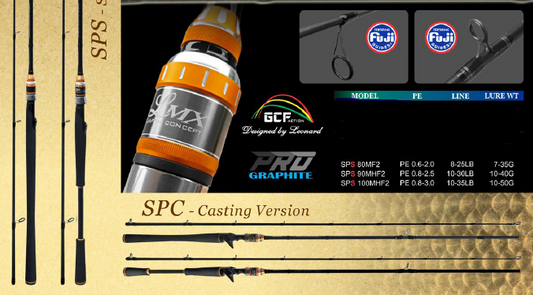 Lemax Fuji Star President SPS 90MHF2 Jigging Rod