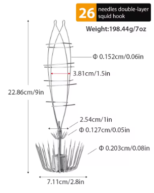 Deep Sea Squid Cage