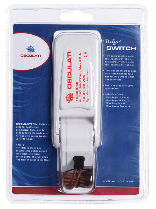 Osculati Heavy Duty automatic Switch Bilge Pumps 12/24 V