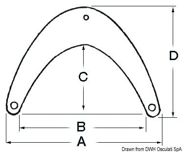 Osculati Bow Soft Blown PVC Fender 35 X 25 Cm