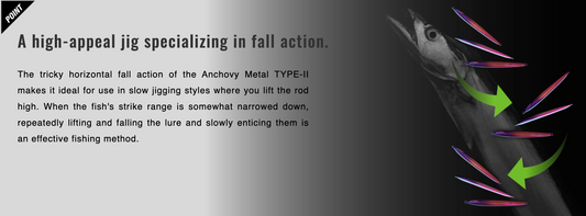 Jackall Anchovy Metal TYPE-Ⅱ 80g Tachi Silver