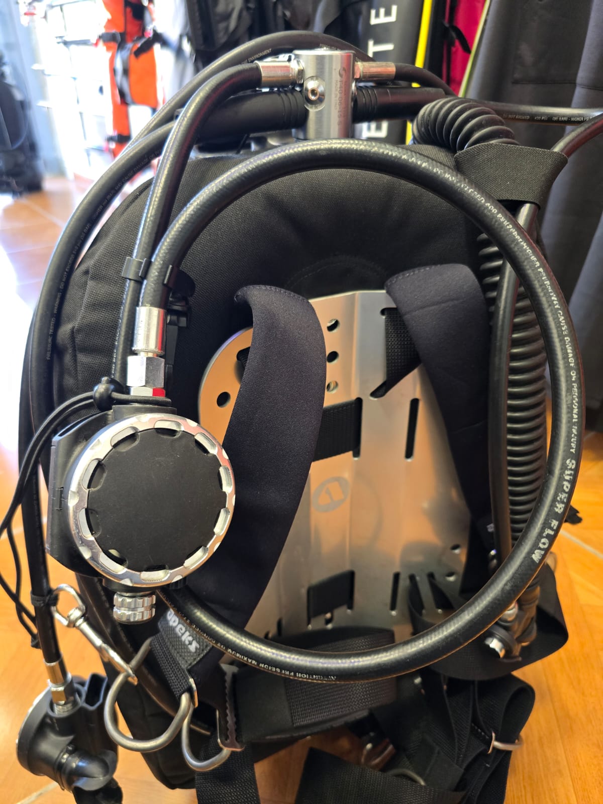 Full Technical Diving Kit – Scubatech Regulator + Apex D40 BCD + Steel 15L Tank