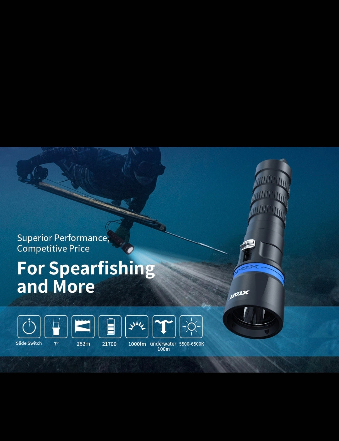 XSTAR LED Dive Light