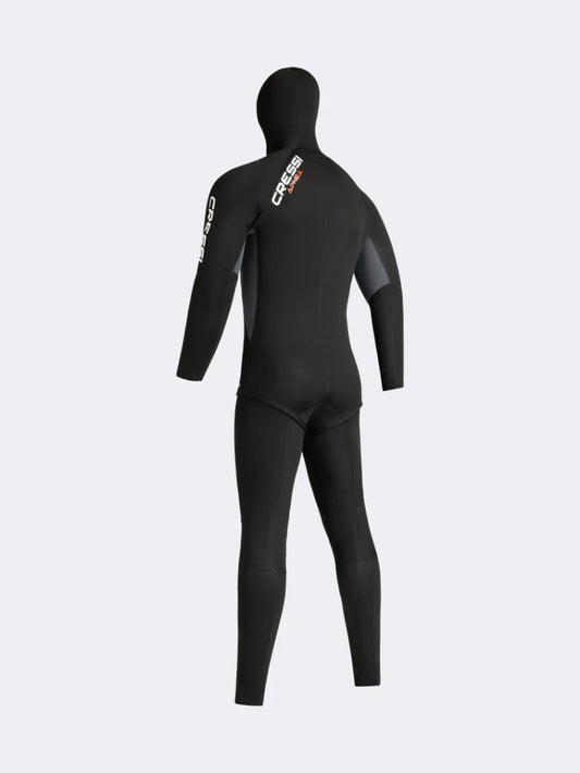 بدلة غوص رجالية من قطعتين من كريسي أبنييا، سمك 5 مم - أسود