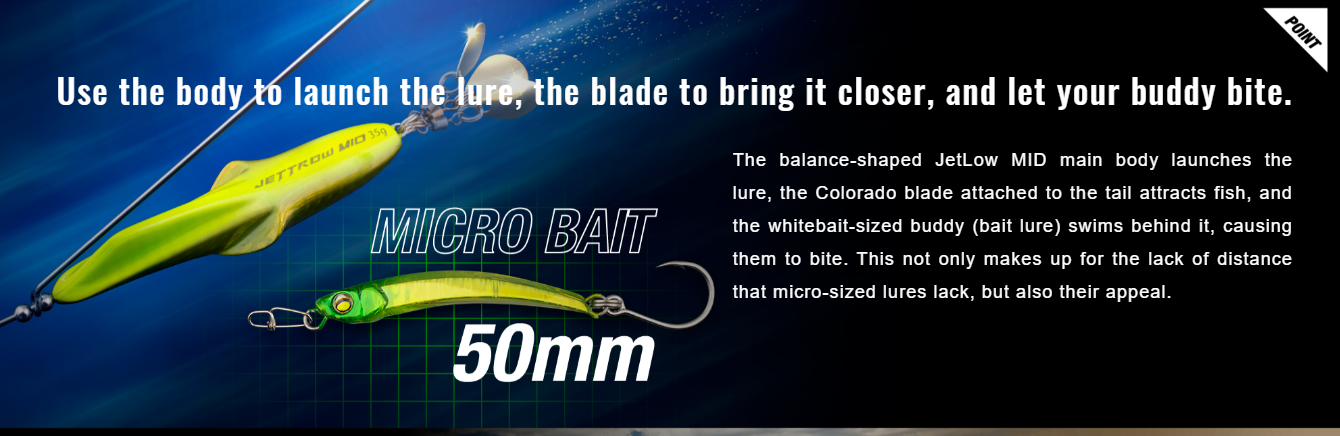 Jackall Jettrow Mid 35g - Spark Set Lure
