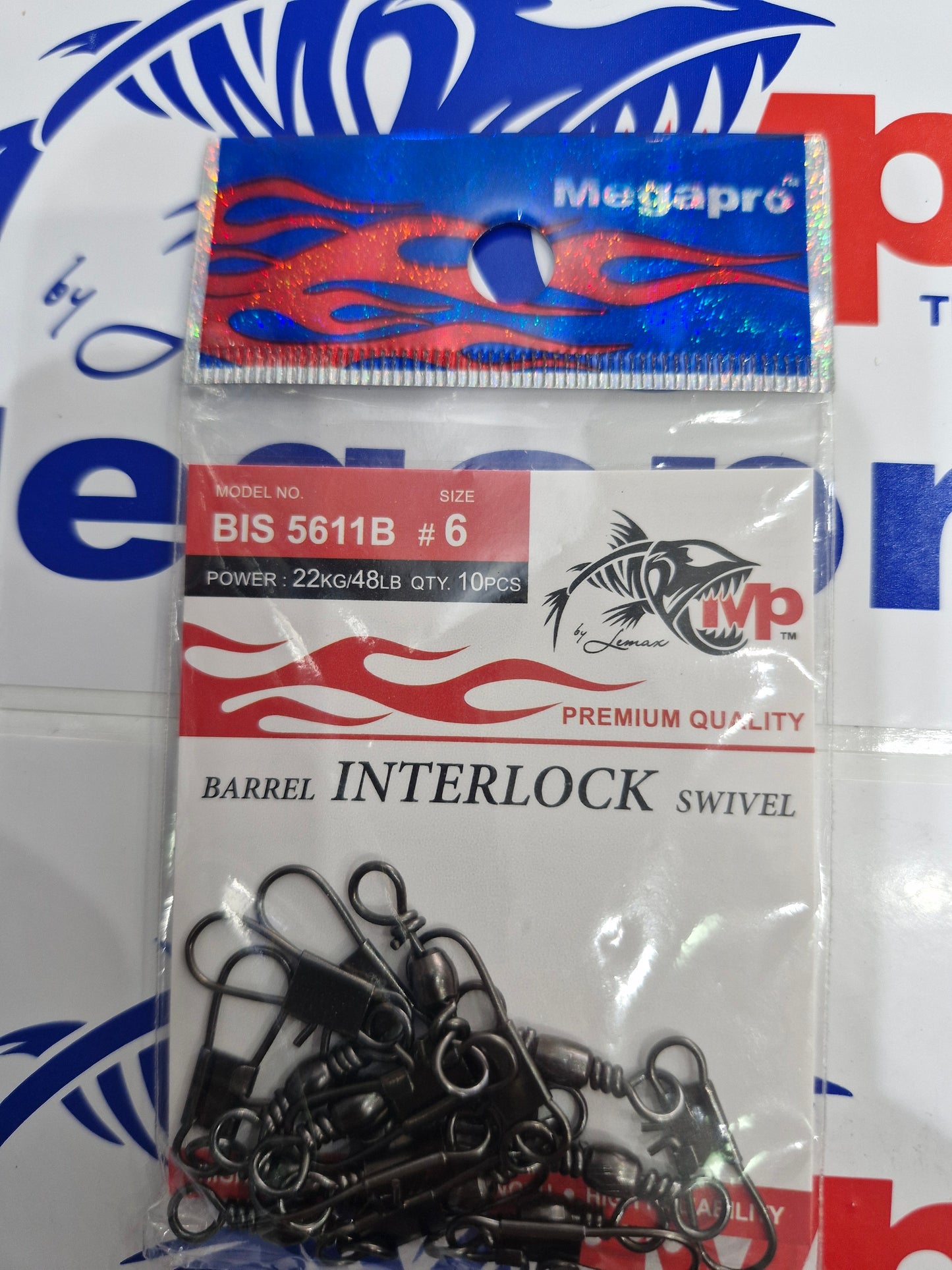 Megapro Swivel B. Interlock (10'S) Bis 5611B 6