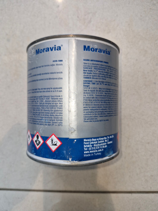 Moravia Silver Antifouling Primer Paint – 1kg