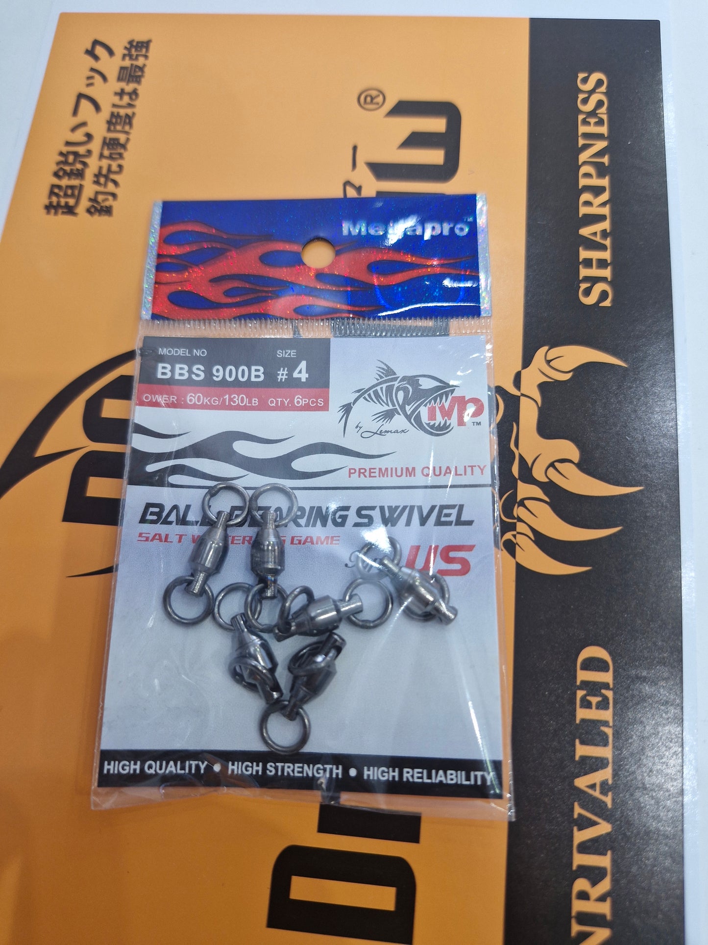 Megapro Ball Bearing Swivel 6S | 900B Size 4