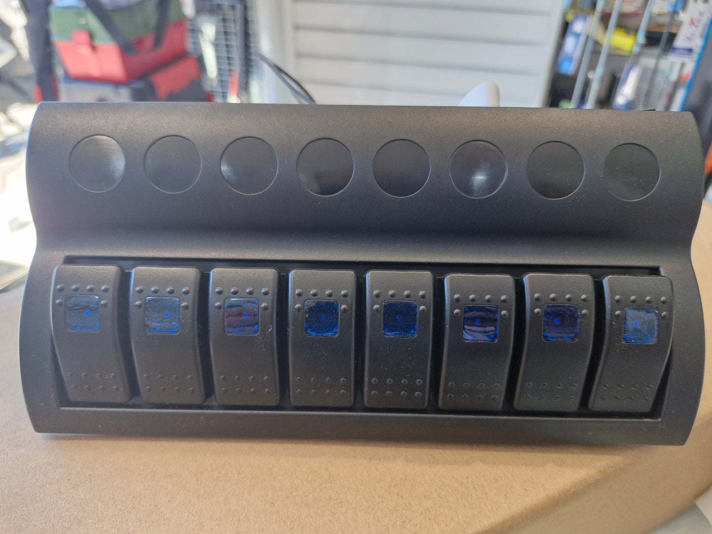 Marine 8 Switch Panel – Blue