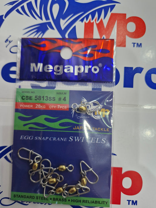 حامل بيض دوار ميجابرو مع رافعة (7 بوصات) Cse 5813SS 4 Lm