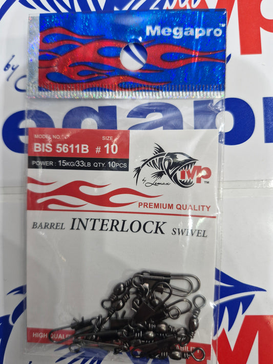 Megapro Swivel B. Interlock (10'S) Bis 5611B 10