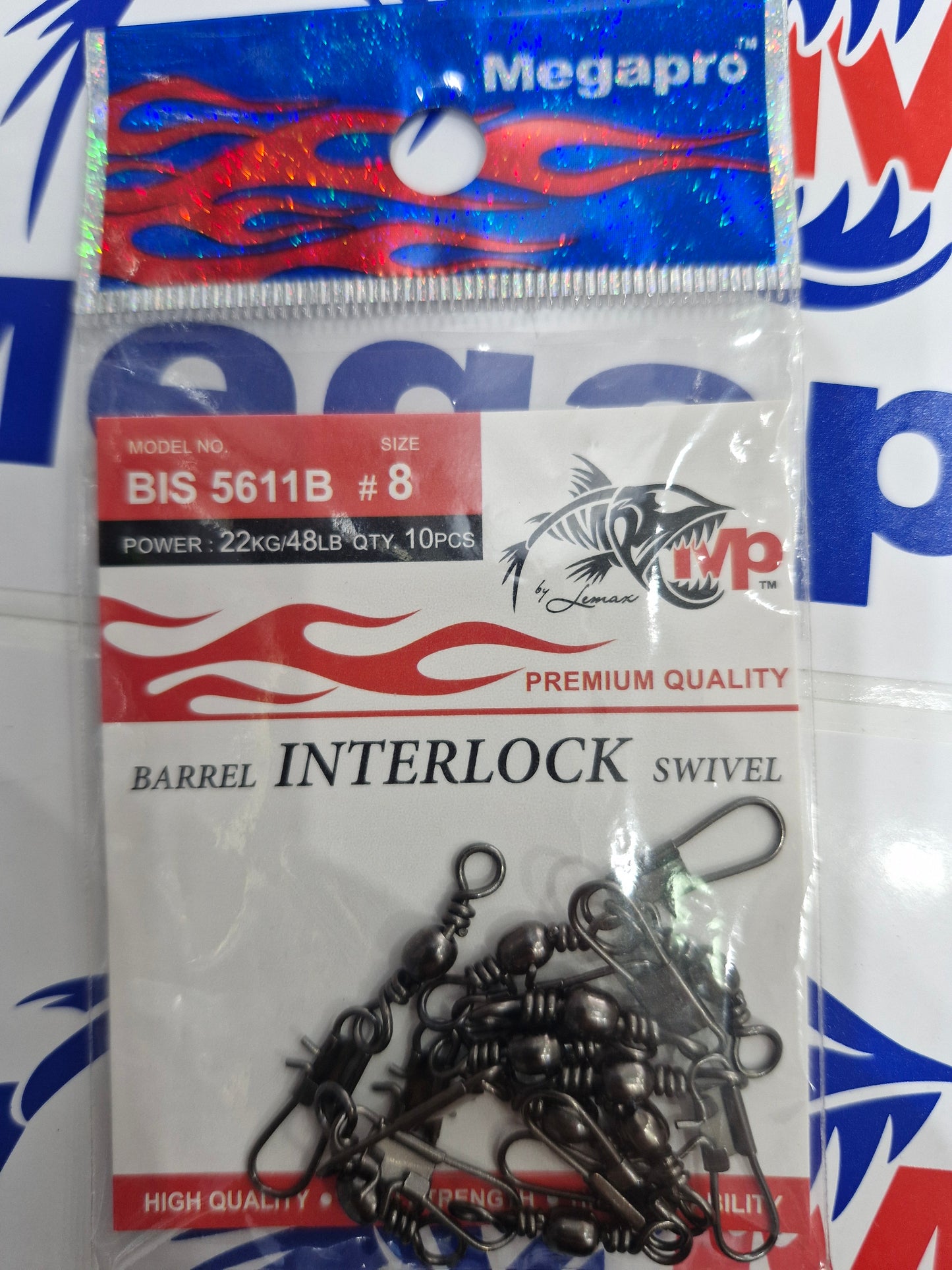 Megapro Swivel B. Interlock (10'S) Bis 5611B 8