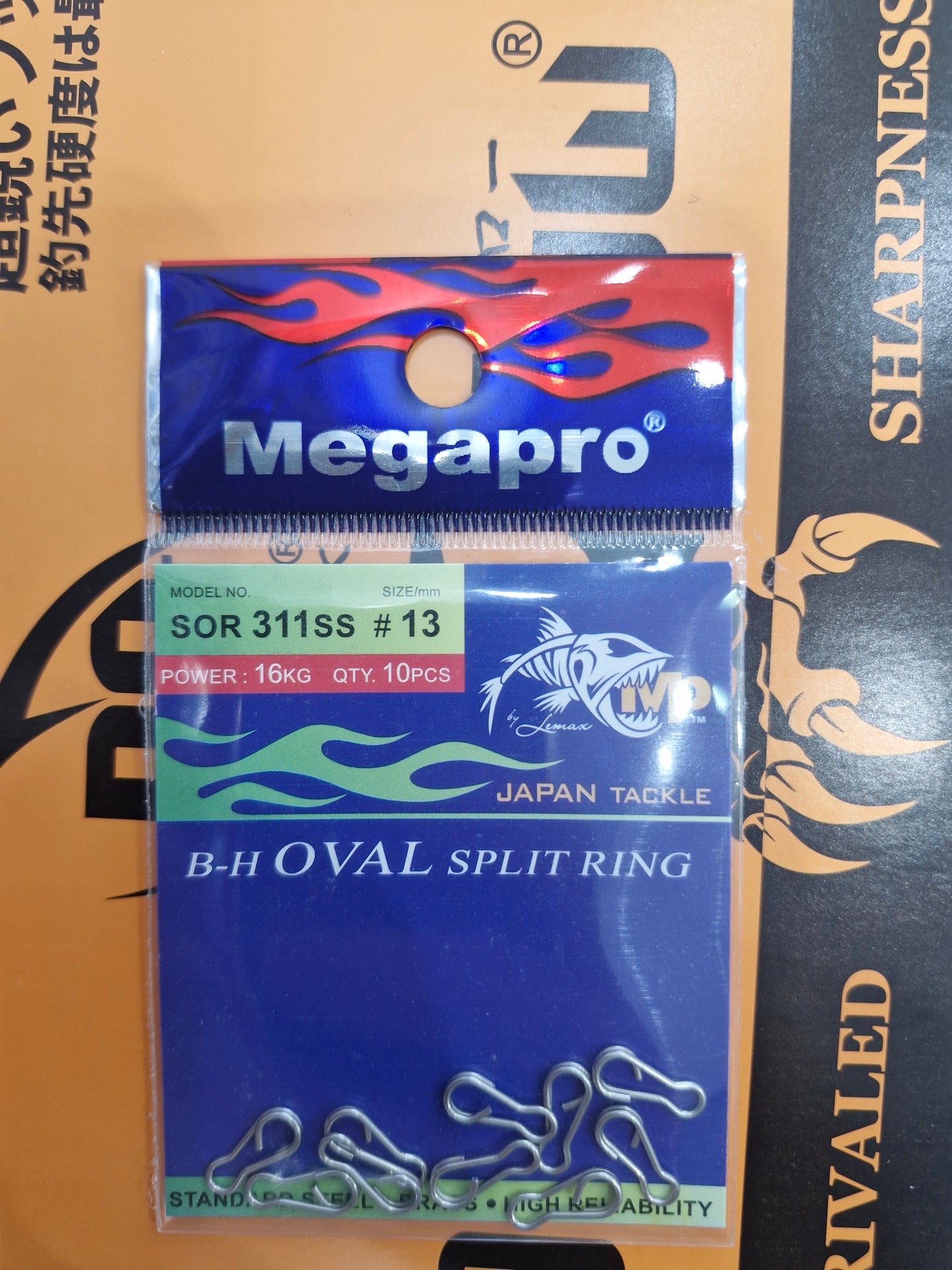 Megapro Swivel with Oval Split Ring SOR-311SS – 10mm (Pack of 10)
