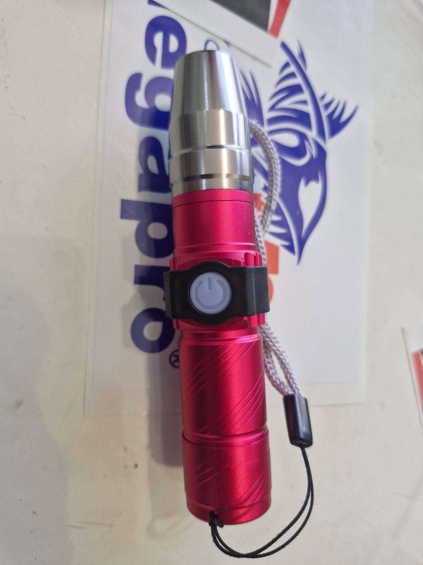 UV Blacklight rechargable super strong short wave Flashlight for Fishing