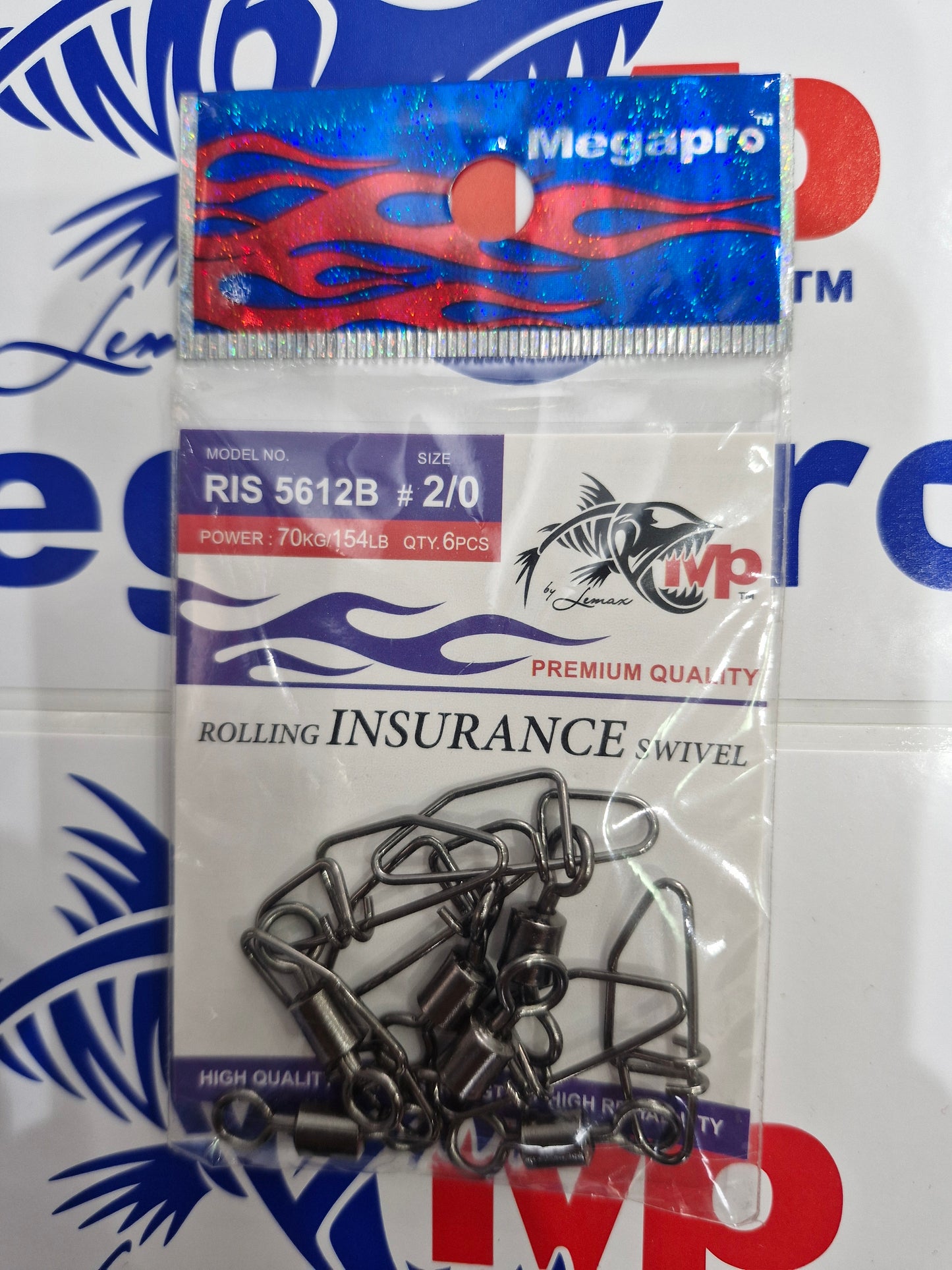 Megapro Swivel R. Insurance (06'S) Ris 5612B 2/0