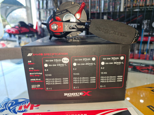 Xzoga TXZ Reel Rogue-x - Rx-sw 30 Hg