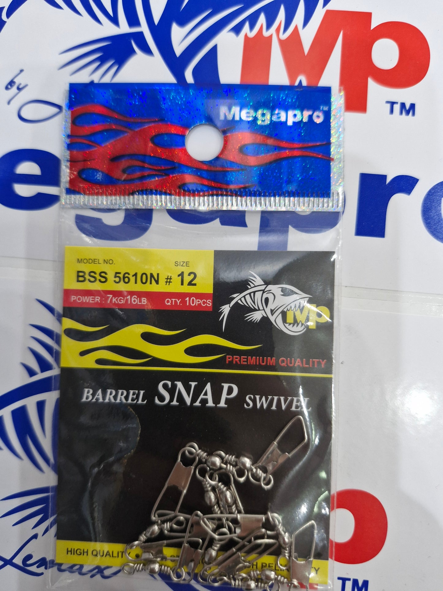 Megapro Swivel B. Snap (10'S) Bss 5610N 12