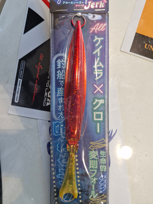 Glow Emperor Jerk 210g Blue Metal Jig