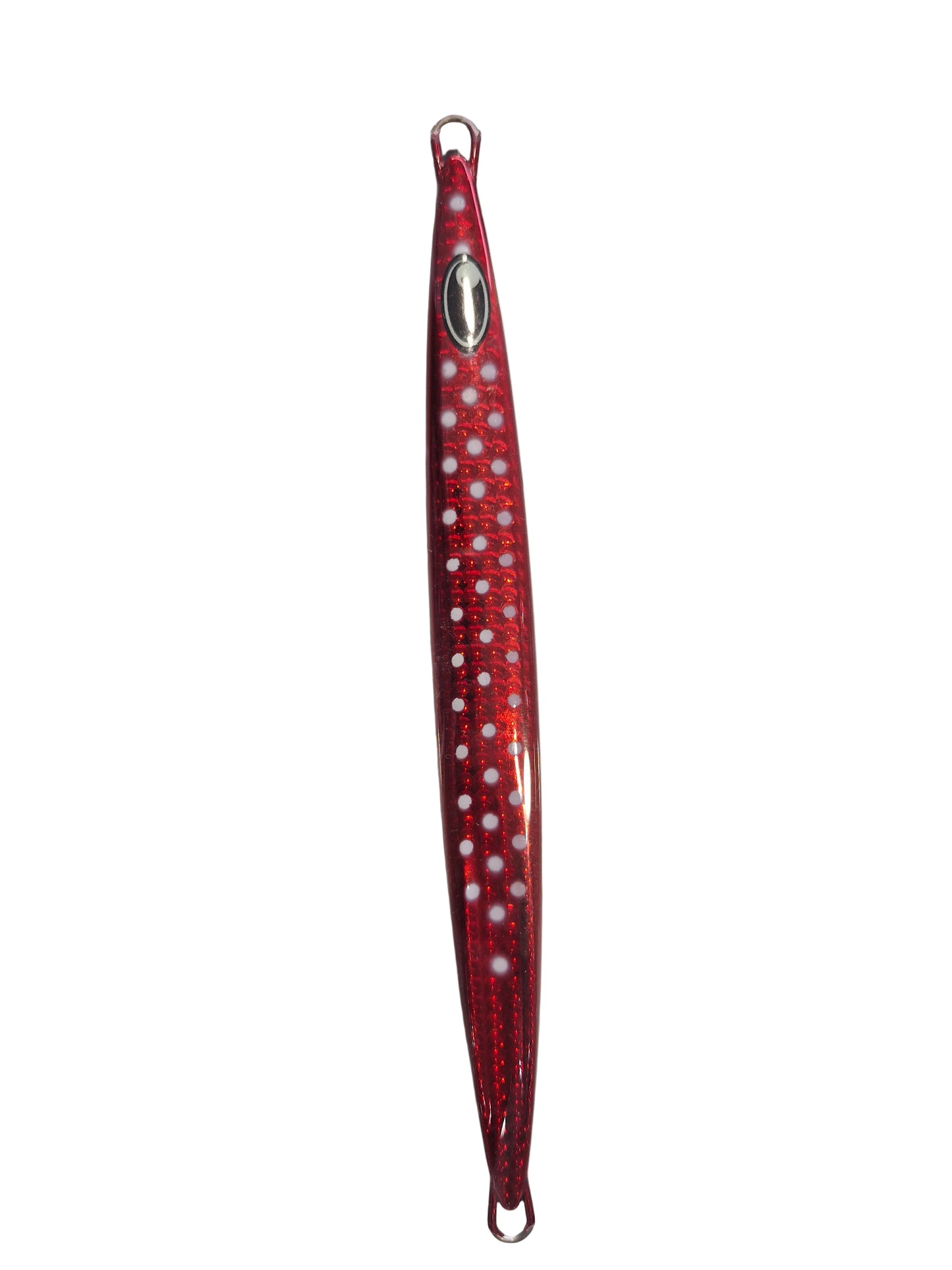 Bakstorm Jig 150g Red Glow Dot