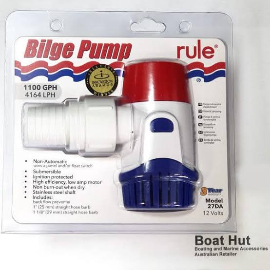 Rule bilge pump 1100 12V 27DA