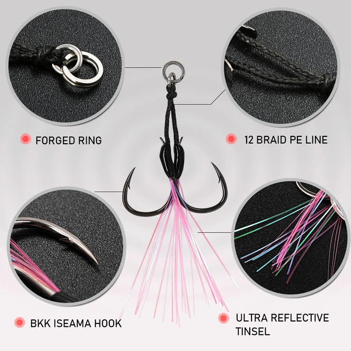 jigging pro assist hooks DH13