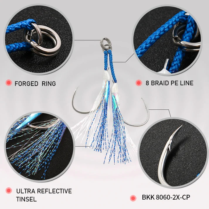 Jigging Pro Assist Hooks DH12