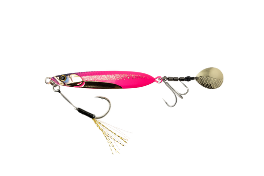 Jackall Big Backer E-blade 30g - Cho Sagoshi Pink Spark Lure