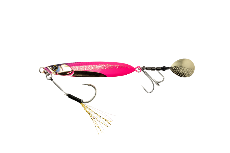 Jackall Big Backer E-blade 20g - Cho Sagoshi Pink Spark Lure