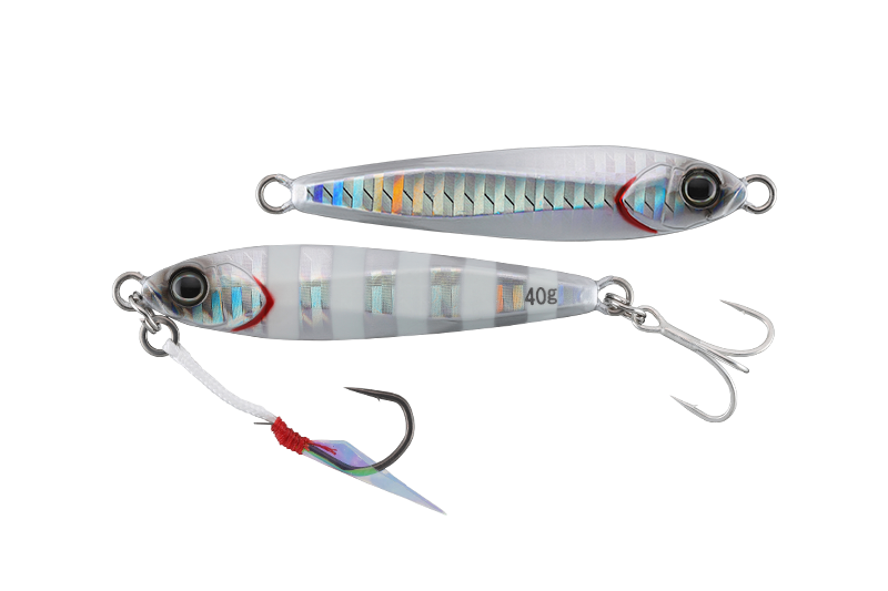 Jackall Big Backer Jig 30g Glow Stripe Border HL