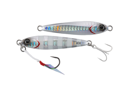Jackall Big Backer Jig 30g Glow Stripe Border HL
