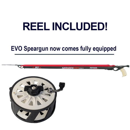 Pathos Saragos Evo Pro Speargun – Double Open Muzzle Railgun