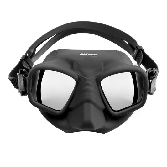 Pathos Falcon Freediving Mask – Frameless Low Volume