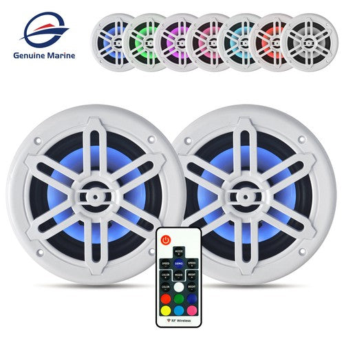 Marine RGB Speakers 6.5" 2-Way 300W (Pair)