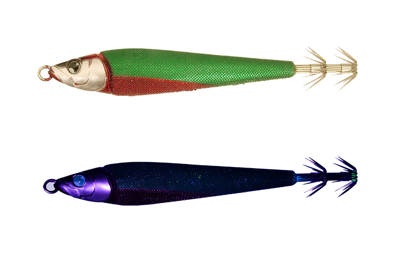 Jackall Gekidakisutte Metal NO.40 Red Head Green Blue Glow Lure