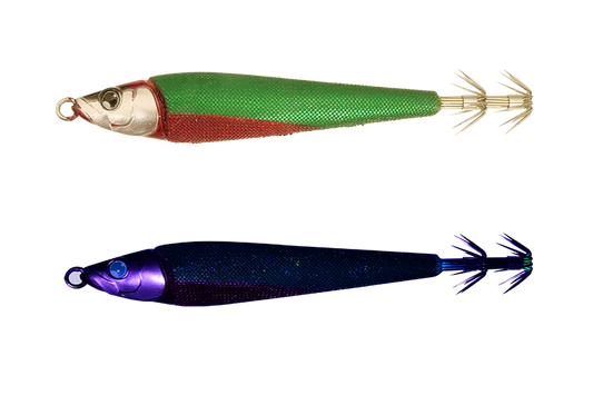 Jackall Gekidakisutte Metal NO.40 Red Head Green Blue Glow Lure