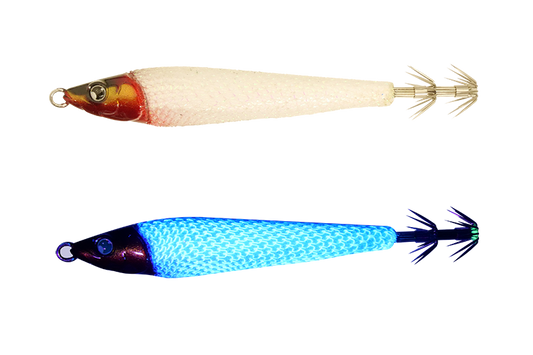 Jackall Gekidakisutte Metal NO.40 Red Head Blue Glow Lure