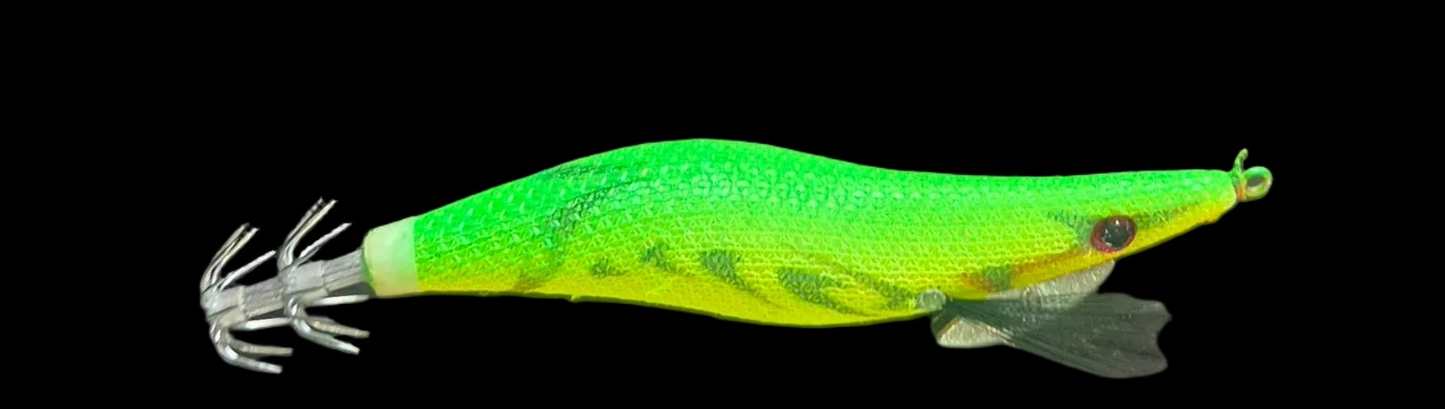 Megapro Squid Jig Egi SJ-P 3.0C – Multi-Color Squid Lure