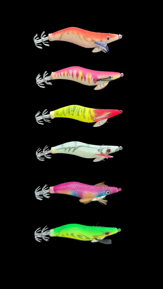 Megapro Squid Jig SJ-P 2.5C – Egi Lure for Squid & Cuttlefish