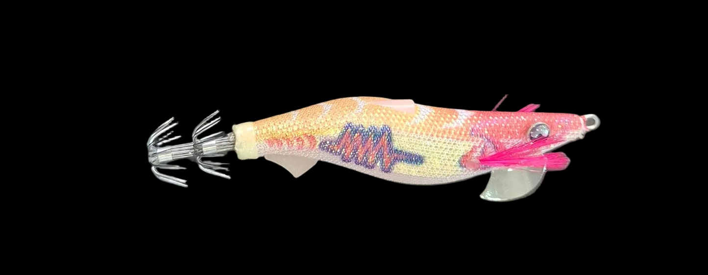 Megapro SJ-Beat 2.5 UV – Egi Squid Jig | Blue, Pink, Orange, Green