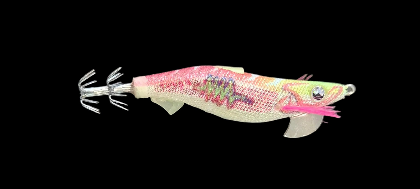 Megapro SJ-Beat 2.5 UV – Egi Squid Jig | Blue, Pink, Orange, Green