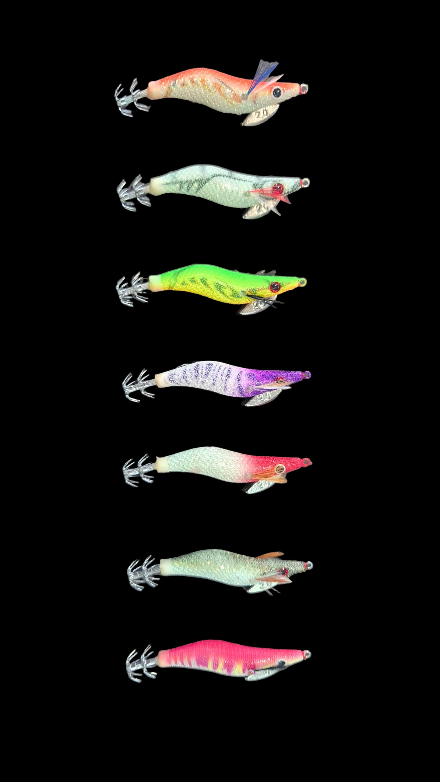 Megapro SJ-P 2.0C – Micro Egi Squid Jig | 7 Colors