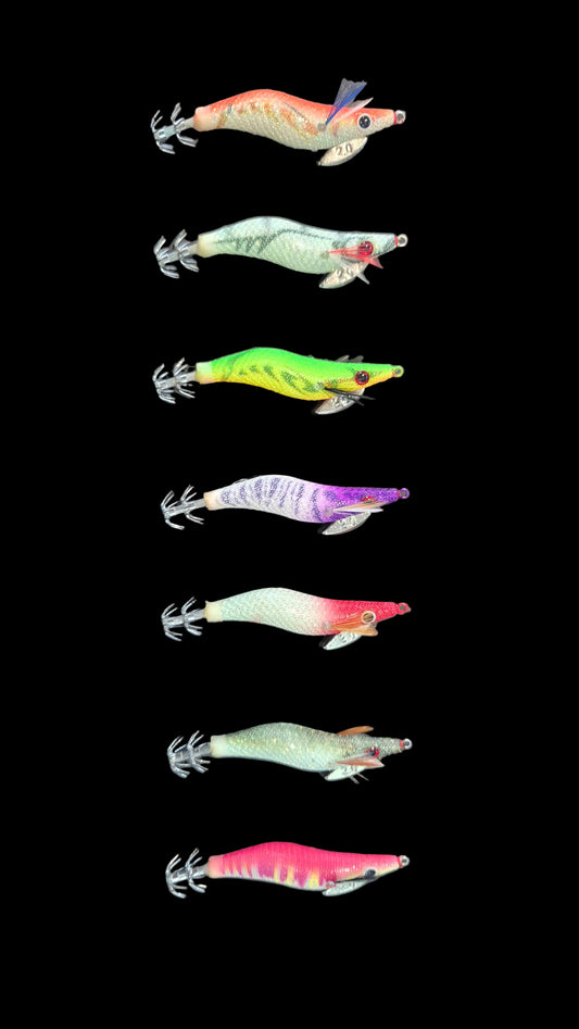 Megapro SJ-P 2.0C – Micro Egi Squid Jig | 7 Colors