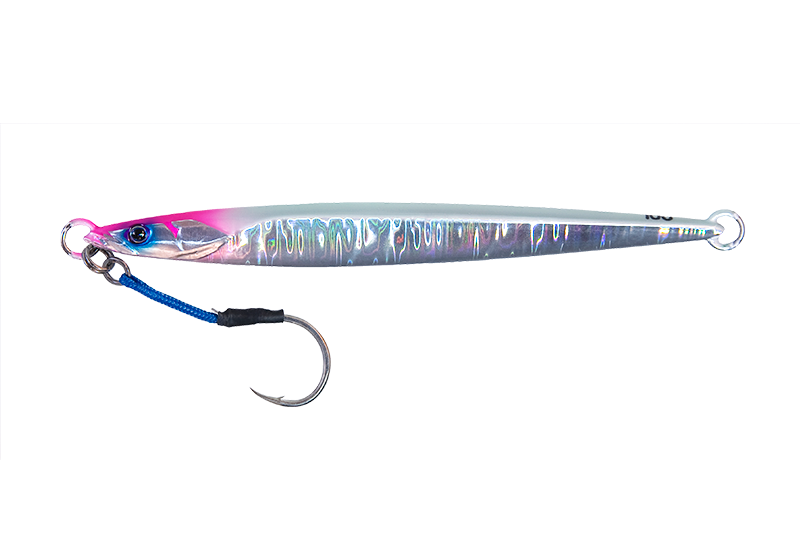 Jackall Bambluz Jig SEMILONG100g Glow Edge Magma Wave HL Lure