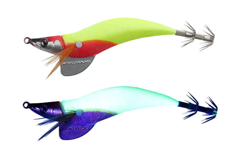 Jackall Gekidaki Dropper NO.2.5 Red Head Iregui Yellow