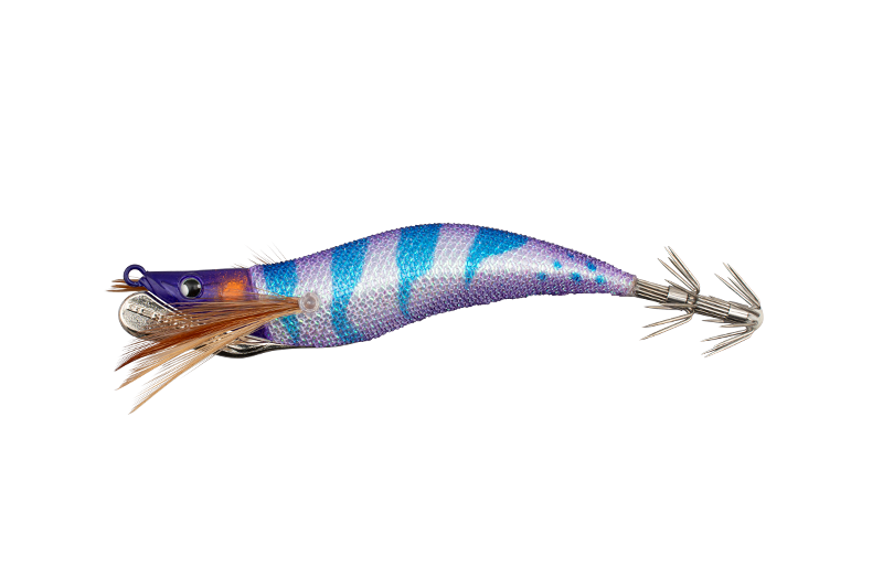 Jackall Gekidaki Dropper 50°FALL NO.2.5 Clear Purple Zebra